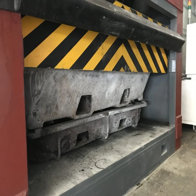 Behandlingsmaskin i aluminium