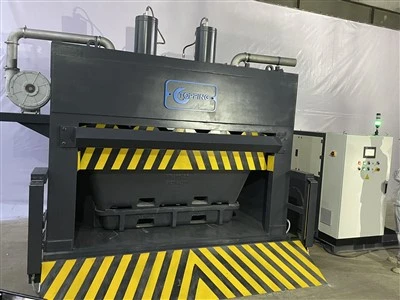 Gjenvinningsmaskin i aluminium
