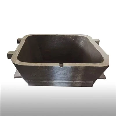 Kobber smelteform